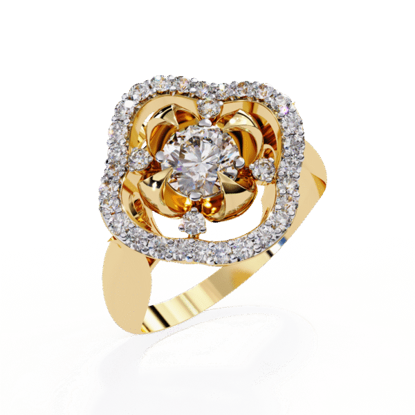 3D Design 14 – Engagement Wedding Ring - Image 12