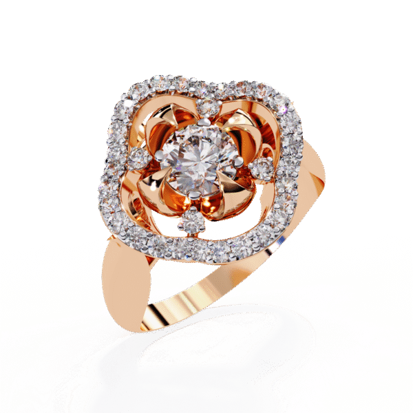 3D Design 14 – Engagement Wedding Ring - Image 13