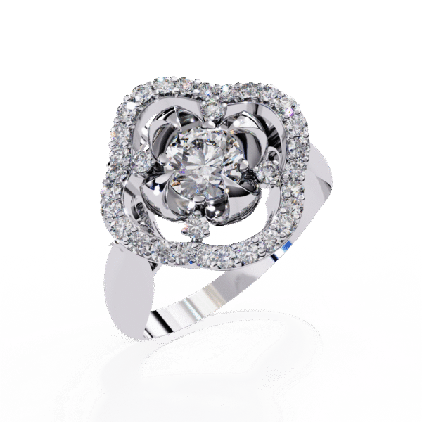3D Design 14 – Engagement Wedding Ring