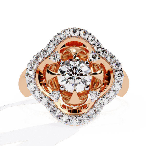 3D Design 14 – Engagement Wedding Ring - Image 4