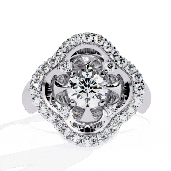3D Design 14 – Engagement Wedding Ring - Image 5