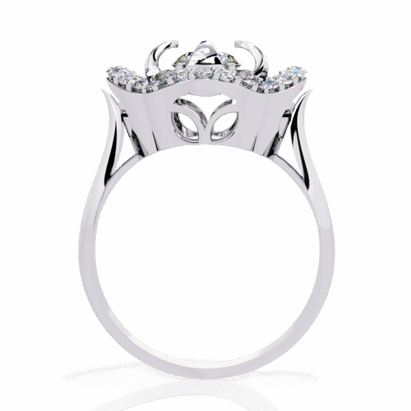 3D Design 14 – Engagement Wedding Ring - Image 6