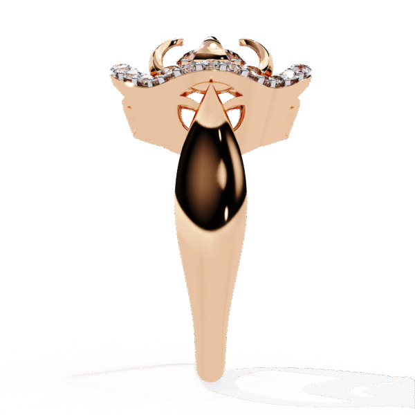 3D Design 14 – Engagement Wedding Ring - Image 9