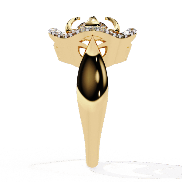3D Design 14 – Engagement Wedding Ring - Image 10